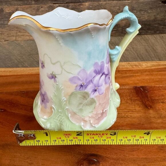 Victorian GT Carl Tielsch Germany Porcelain creamer - Picture 2 of 10